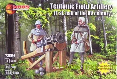 Mars Figures MS72064 Teutonic field artillery,1st half XV cen