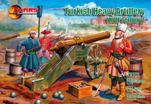 Mars Figures MS72101 Turkish heavy artillery, XVII century
