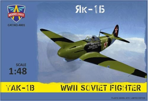 Modelsvit MSVIT4801 Yak-1B WWII Soviet fighter