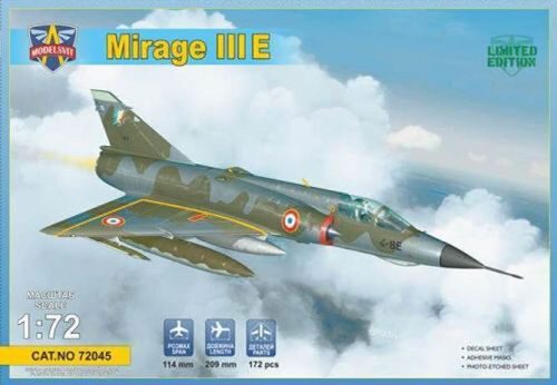 Modelsvit MSVIT72045 Mirage IIIE Fighter-Bomber