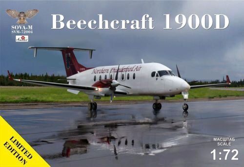 Modelsvit SVM-72004 Beechcraft 1900D Northern Thunderbird Air C-FDTR