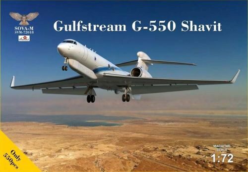 Modelsvit SVM-72018 Gulfstream G-550 Shavit