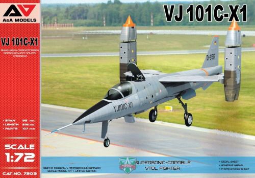 A&A Models AAM7203 VJ101C-X1 Supersonic-capable VTOL fighte