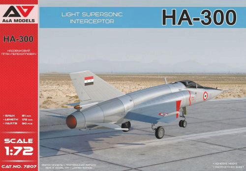 Modelsvit AAM 7207 HA-300 Light supersonic interceptor