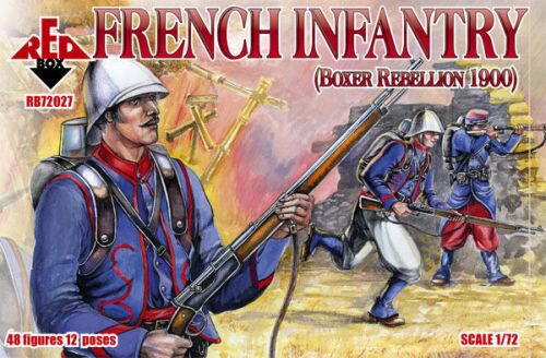 Red Box RB72027 French Infantry, Boxer Rebellion 1900