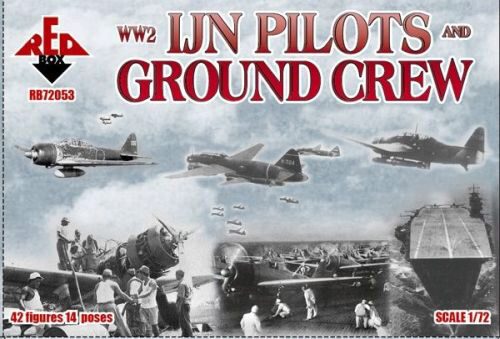 Red Box RB72053 WW2 IJN pilots and ground crew