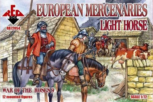 Red Box RB72054 European mercenaries (light horse) War o