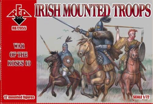 Red Box RB72055 Irish mounted troops,War of the Roses 10