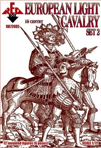 Red Box RB72085 European light cavalry,16th century,set2