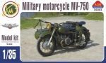 AIM -Fan Modell AIM35003 MV-750 Soviet military motocycle with sidecar