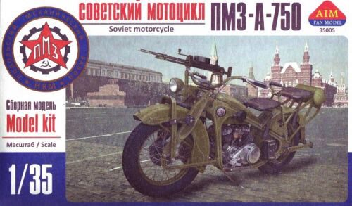 AIM -Fan Modell AIM35005 PMZ-A-750 Soviet motorcycle