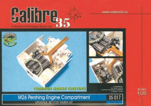 Calibre 35.017 M26 Pershing Engine Compartment