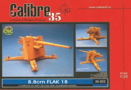 Calibre 35.022 8,8cm Flak 18