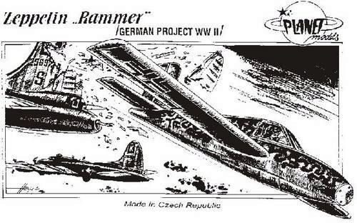 Planet Models CM-48 029 Zeppelin Rammer