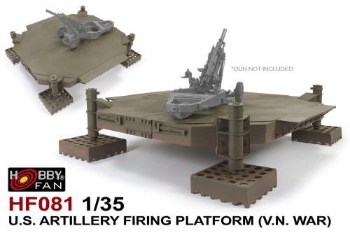 Hobby Fan HF081 U.S.Artillery Firing Platform(V.N.War) (for kit AF35006)