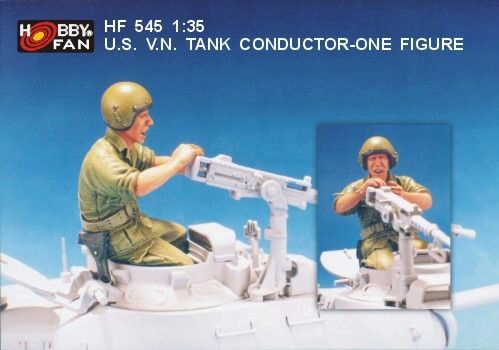 Hobby Fan HF545 U.S. V.N. Tank Conductor- 1 Figure