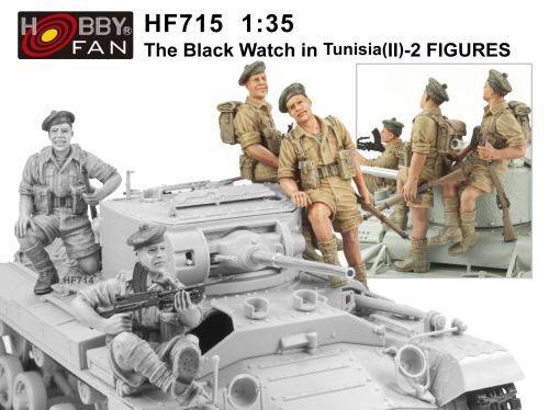 Hobby Fan HF715 The Black Watch in Tunisia(2)-2 Figures
