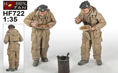 Hobby Fan HF722 British Tank Crew"Meals for victory"2Fig