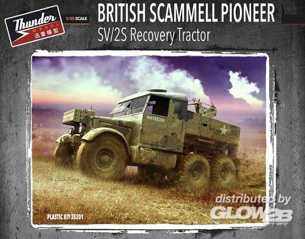 Thundermodels 35201 British Scammell Pioneer SV/2S Recovery Tractor