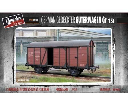 Thundermodels 35902 German Gedeckter Güterwagen Gr type 15t
