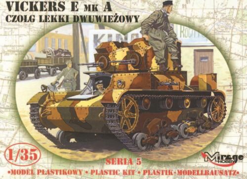 Mirage Hobby 35303 Leichter Panzer Vickers E Mk A Limited Edition