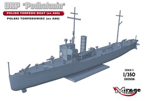 Mirage Hobby 350506 ORP PODHALANIN Polish Torpedo Boat(exA80