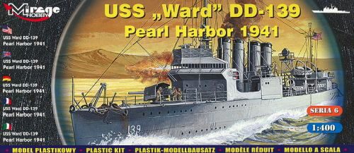 Mirage Hobby 40601 USS Ward DD-139 'Pearl Harbor 1941'