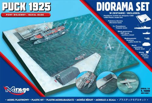 Mirage Hobby 401001 Puck 1925 Diorama Set (Naval Base)