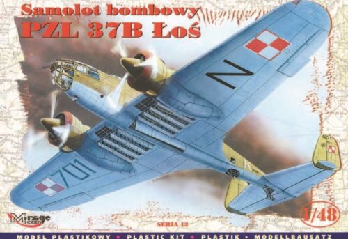 Mirage Hobby 481302 PZL P37B Los Bomber