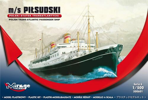 Mirage Hobby 500601 Pol. Trans-Atlantic Pas. Ship Pilsudski