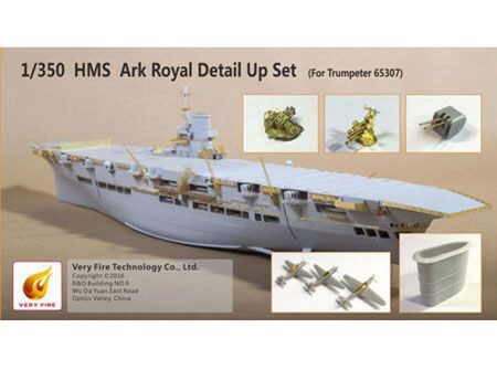 Very Fire VF350004 HMS Ark Royal Detail Up Set(for Trumpete f.Trumpeter 65307)