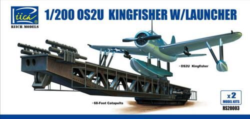 Riich Models RS20003 OS2U-3 Kingfisher w/Launcher(ModelKitsX2