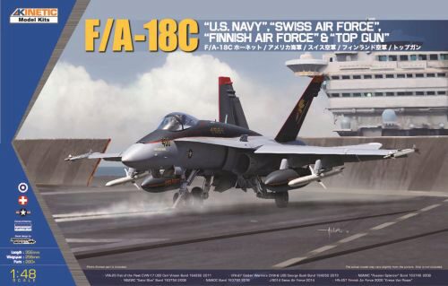 Kinetic K48031 F/A-18C ,Swiss Air Force (CH Decals)