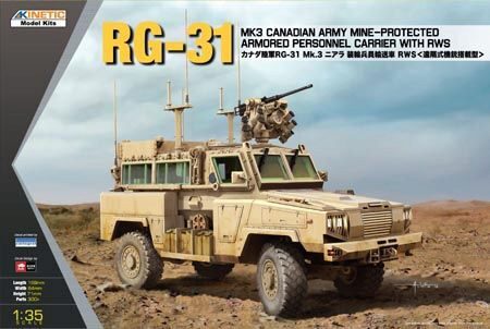Kinetic K61010 RG-31 MK3 Canada Army W/Crows
