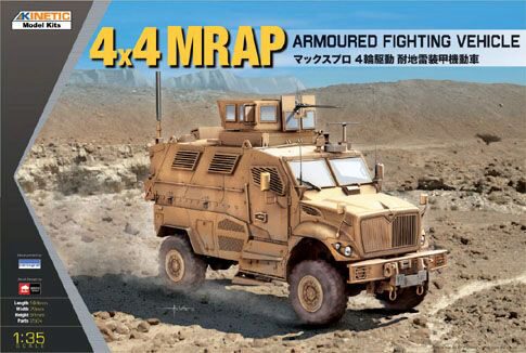 Kinetic K61011 4x4 MRAP Armored Fighting Vehicle