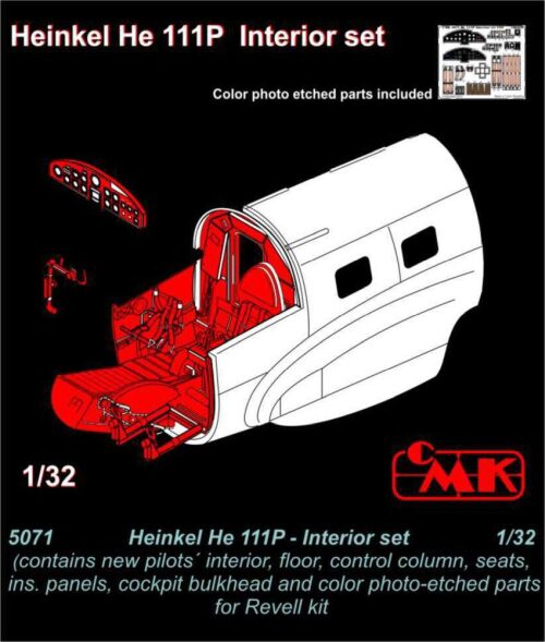 CMK 5071 Heinkel He 111P Interior set