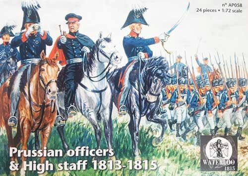 WATERLOO 1815 AP058 Prussian Officers & High staff 1813-1815