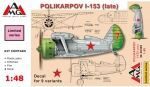 AMG AMG48308 Polikarpov I-153 Chaika (late)