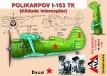 AMG AMG48312 Polikarpov I-153 TK (altitude intercepto