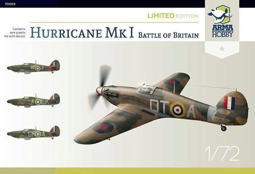 Arma Hobby 70023 Hurricane Mk I Battle of Britain Limited Edition