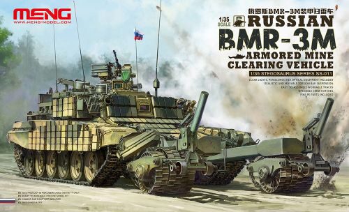MENG-Model SS-011 Russian BMR-3M Armored Mine Clearing Veh