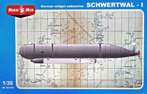 Micro Mir  AMP MM35-016 Schwertwal-I German midget submarine