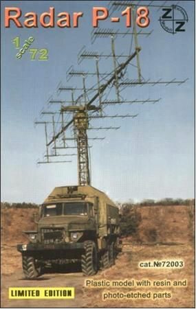 ZZ Modell ZZ72003 P-18 Soviet radar vehicle