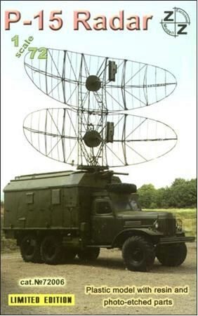 ZZ Modell ZZ72006 P-15 Soviet radar vehicle