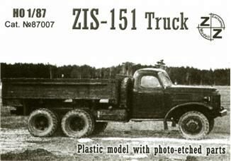 ZZ Modell ZZ87007 ZiS-151 truck