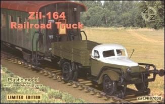 ZZ Modell ZZ87038 ZiL-164 Soviet railroad truck