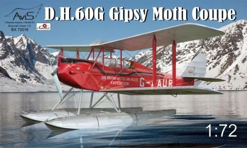 Avis AV72018 DH-60G Gipsy Moth Coupe floatplane