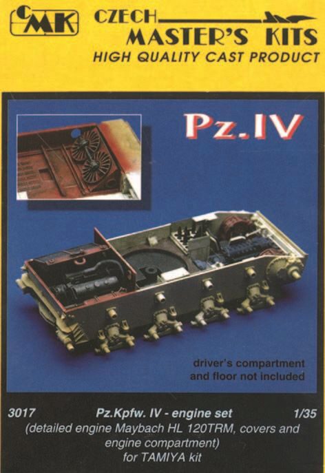 CMK 3017 PzKpfw IV Motor Set