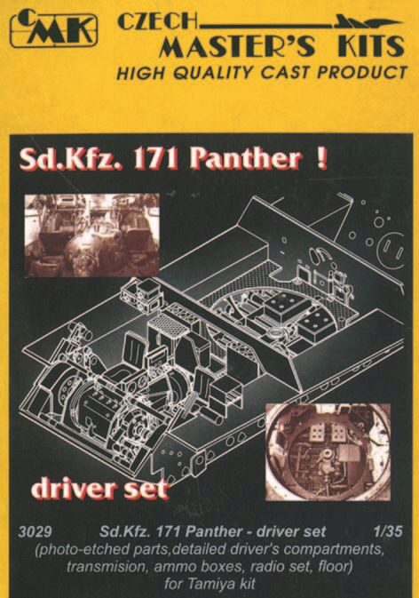 CMK 3029 Sd.Kfz. 171 Panther Driver Set