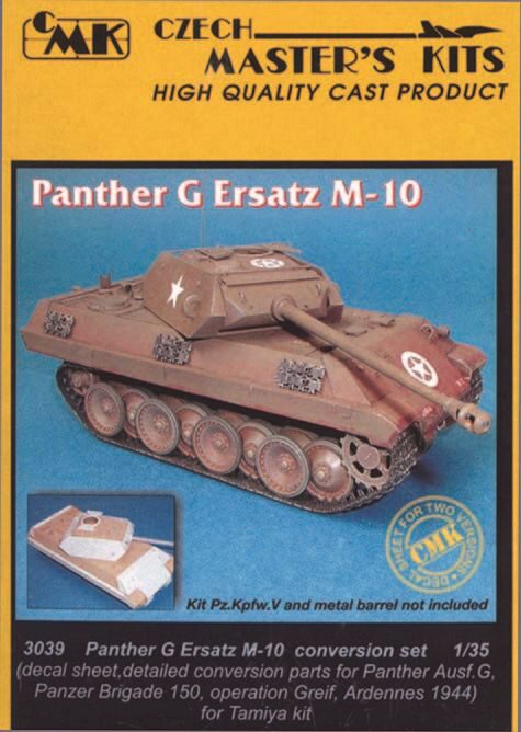 CMK 3039 Panther G Ersatz M-10 Umbauset